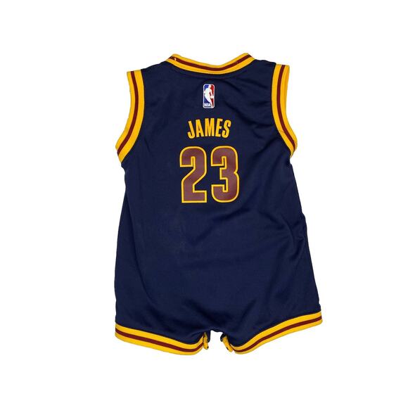 NBA Cavaliers Lebron James Baby Outfit One Piece Size 24 Months Cleveland - Picture 2 of 5